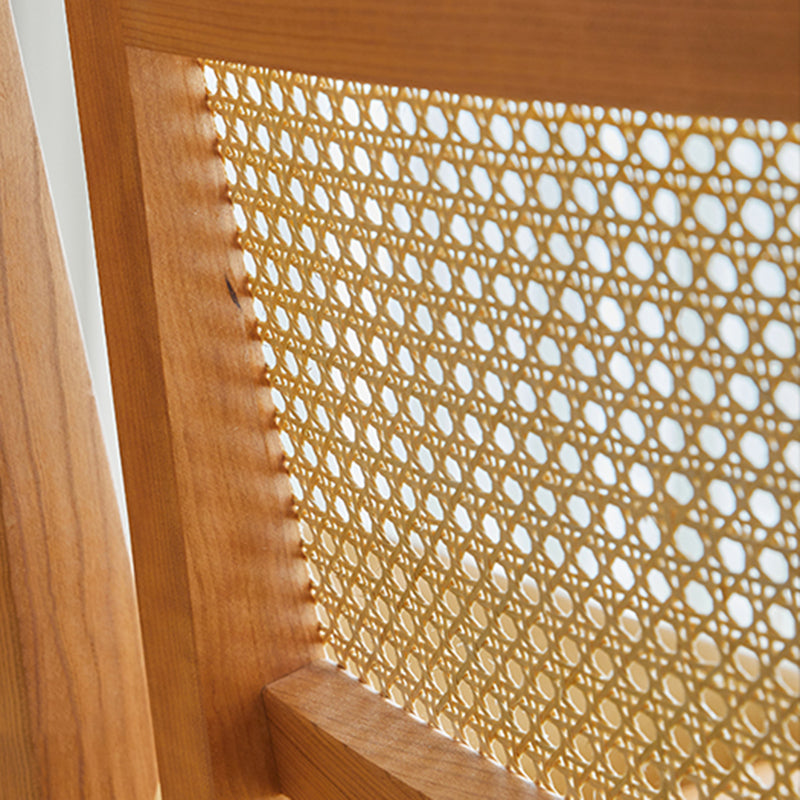 Traditionele stijl eetstoelen keukenarmloze zijstoelen met houten benen