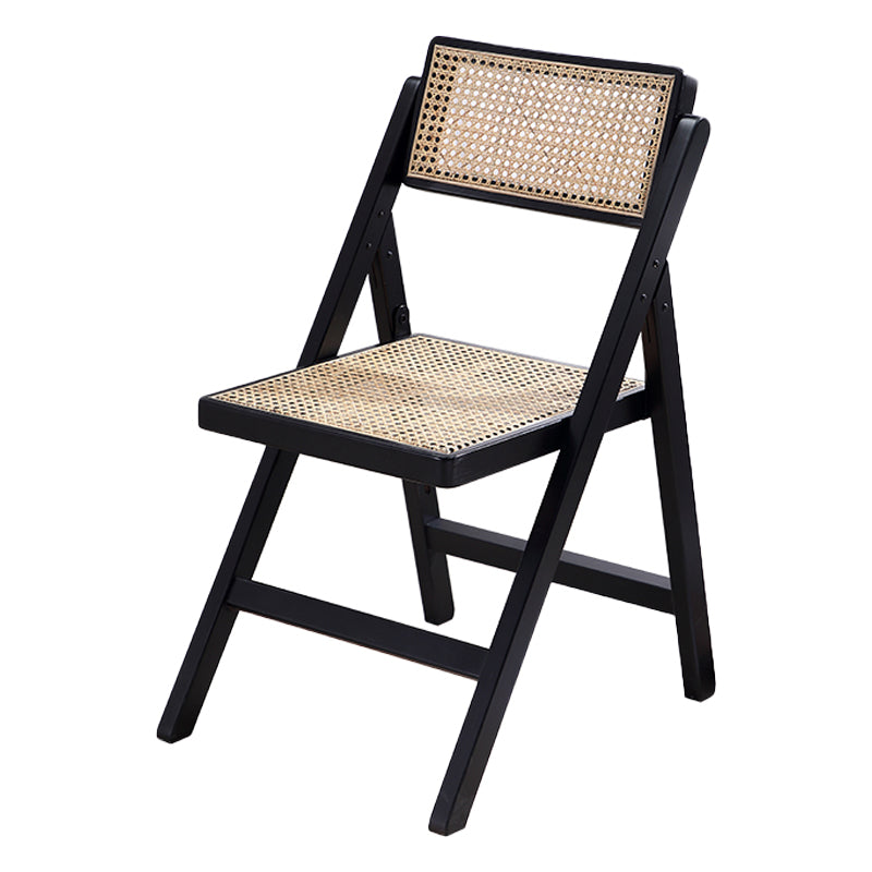 Chaise de salle à manger de style traditionnel, chaise simple sans accoudoirs de cuisine avec pieds en bois