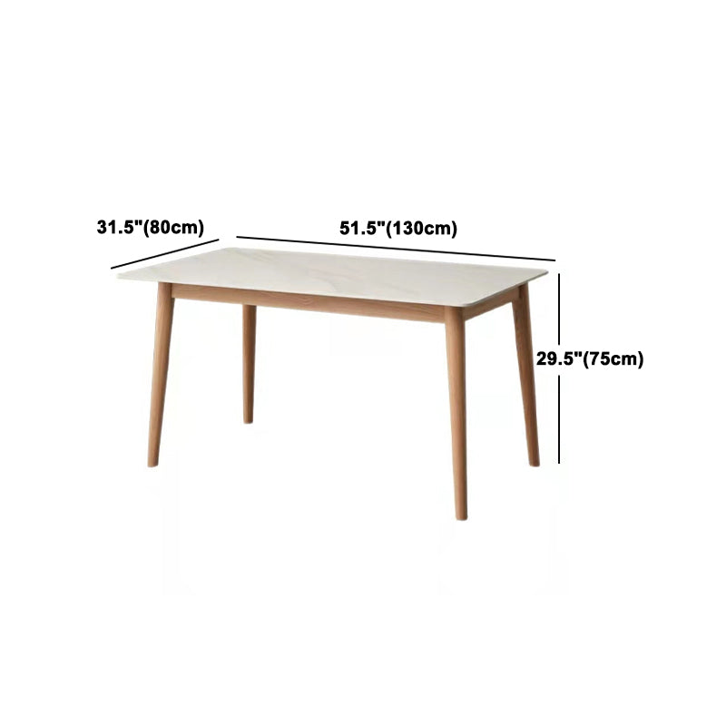 Moderno 1/2/4/5 Piezas Conjunto de comedor de comedor de madera maciza/Artículos separados