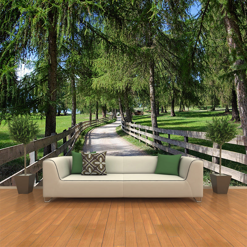 Mildew Resistant Space Extension Mural Wallpaper Modern for Home Decor