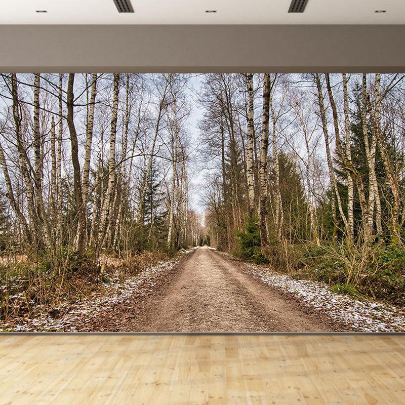 Mildew Resistant Space Extension Mural Wallpaper Modern for Home Decor