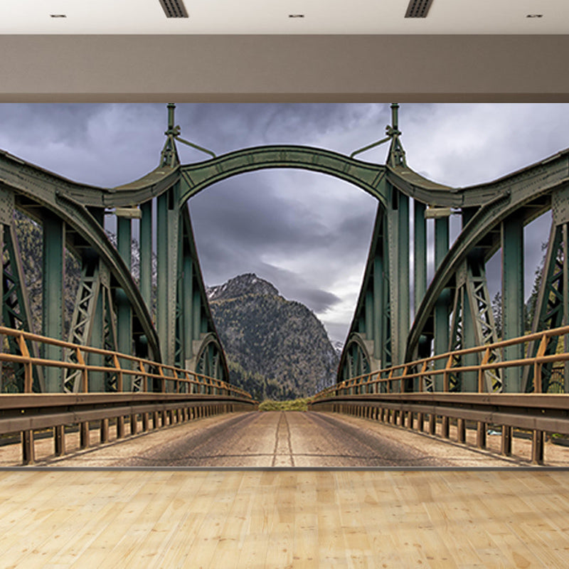 Space Extension Wall Mural Modern Style Mildew Resistant for Dining Room