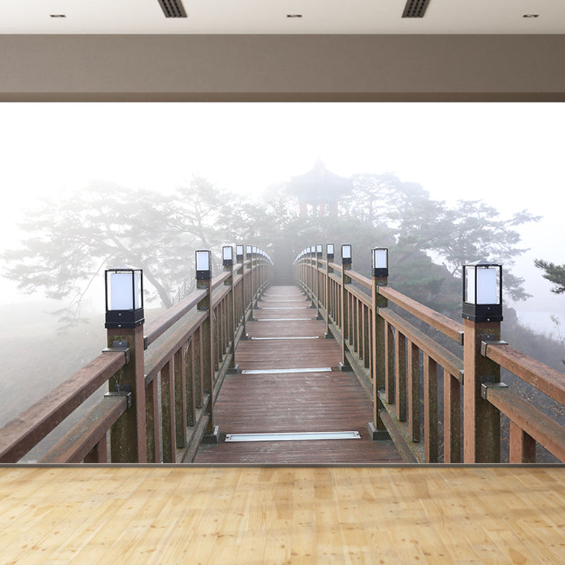 Space Extension Mural Modern Mildew Resistant for Wall Decor