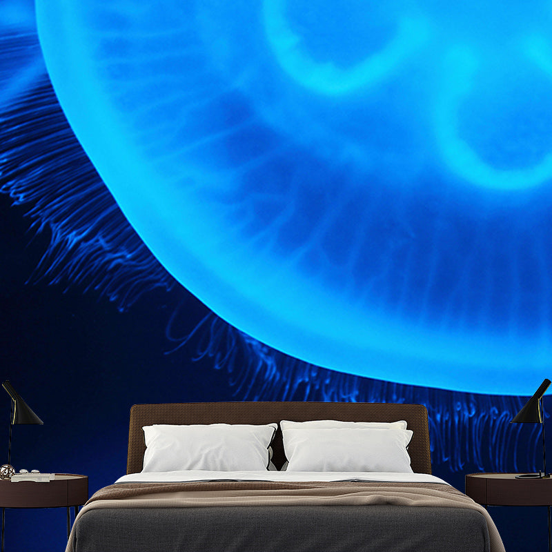 Mysterious Seabed Wall Mural Modern Style Mildew Resistant for Home Decor