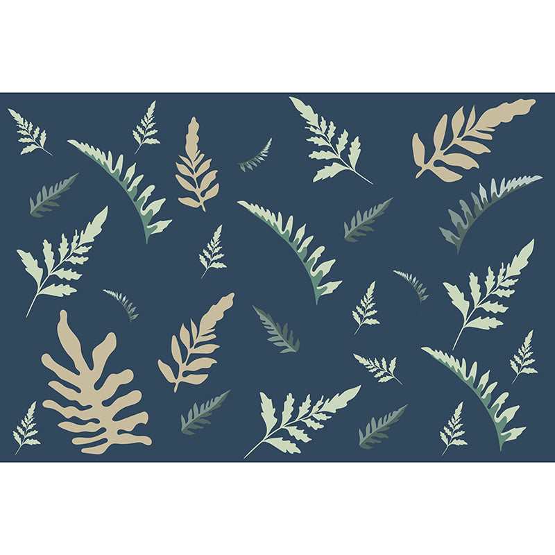 Environment Friendly Murals Tropical Style Leaves Murals for Wall Decor