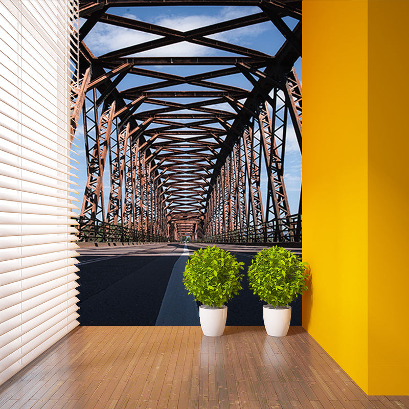 Environment Friendly Mural Wallpaper Industrial Style Space Extension Mural for Wall Decor