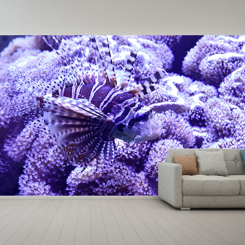 Environment Friendly Mural Wallpaper Tropical Beach Style Mural for Wall Decor