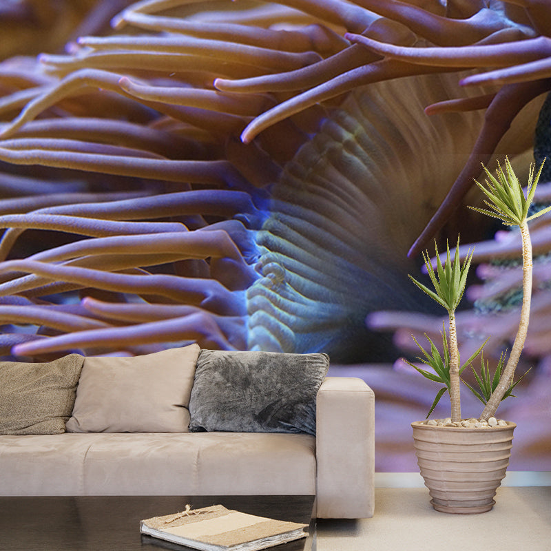 Environment Friendly Mural Wallpaper Tropical Beach Style Mural for Home Decor