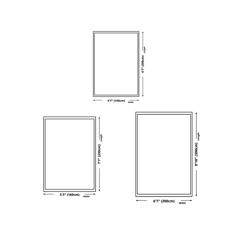 Tapis de couleur verte Polyester Tapis simple Tapis résistant aux taches pour la décoration intérieure