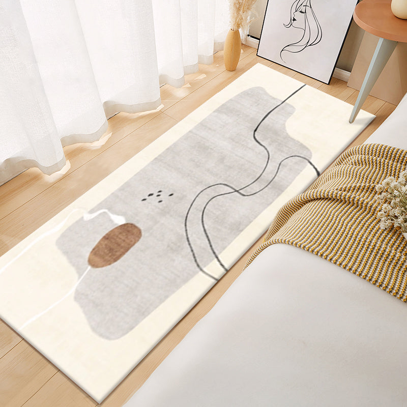 Alfombra contemporánea de la alfombra contemporánea pieza de color alfombra alfombra para sala de estar