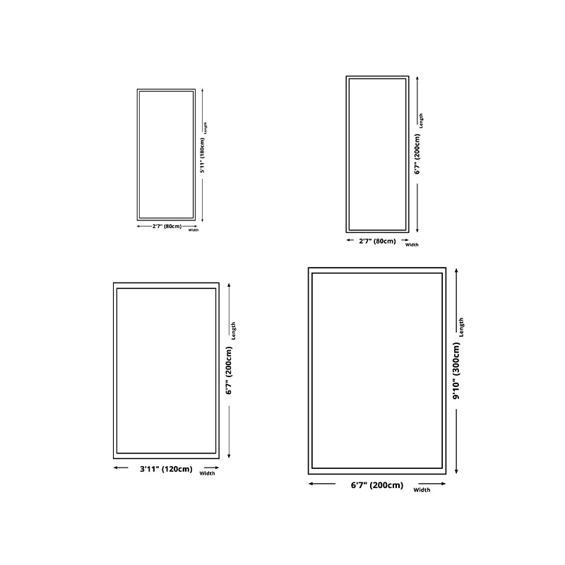 Alfombra gris moderna de la alfombra mezclada alfombra de la alfombra de la alfombra para la sala de estar para la sala de estar
