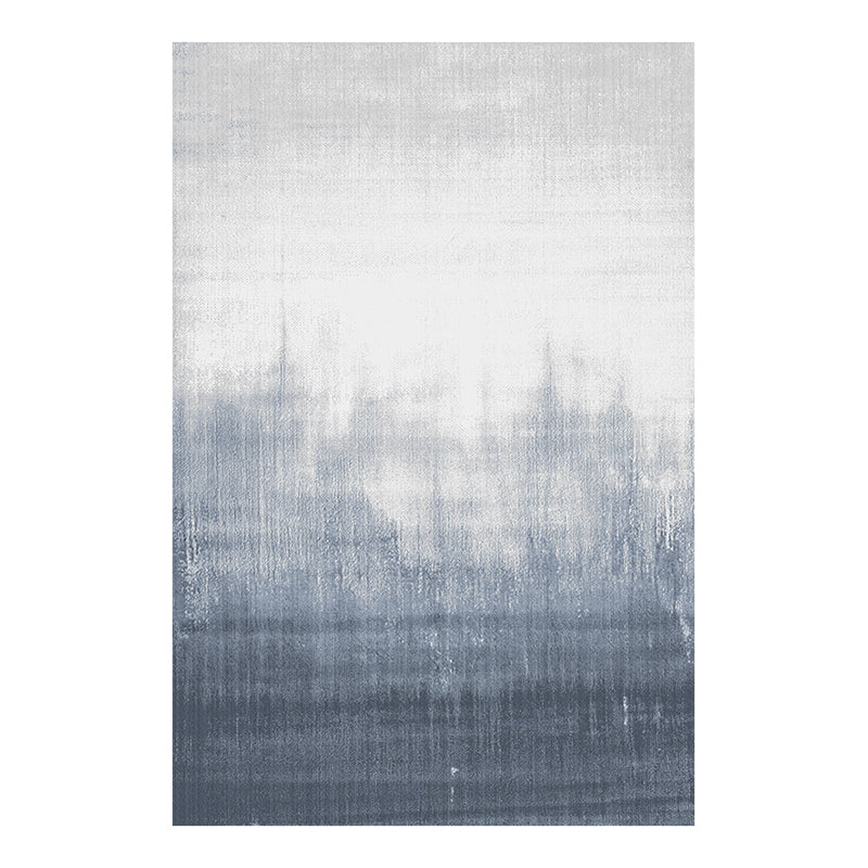Gray Abstract Pattern Rug Blending Modern Rug Washable Area Rug for Home Decor