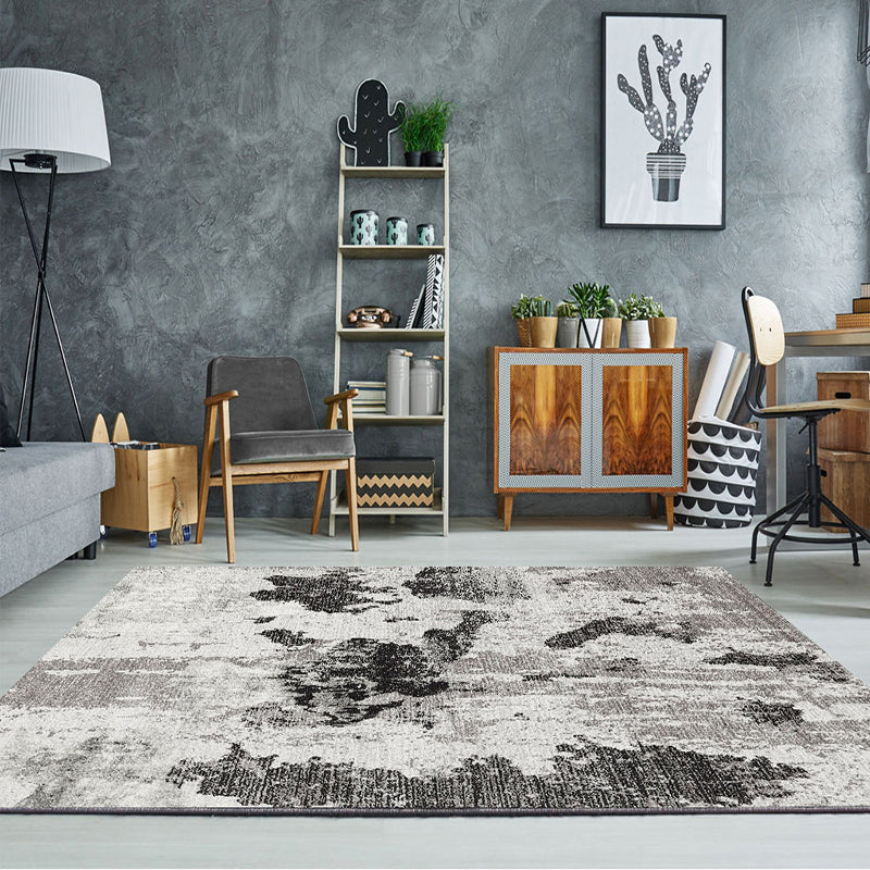 Gorgeous Modern Rug Green Stripe Rug Stain Resistant Rug for Living Room