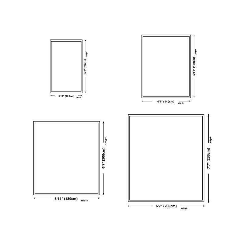 Alfombra nórdica nórdica poliéster block alfombra alfombra resistente a manchas para decoración del hogar