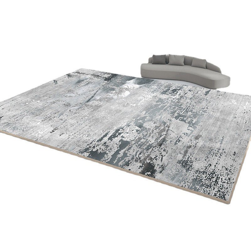 Alfombra industrial de marrón claro alfombra gráfica de alfombra gráfica resistente a manchas para salón para el salón