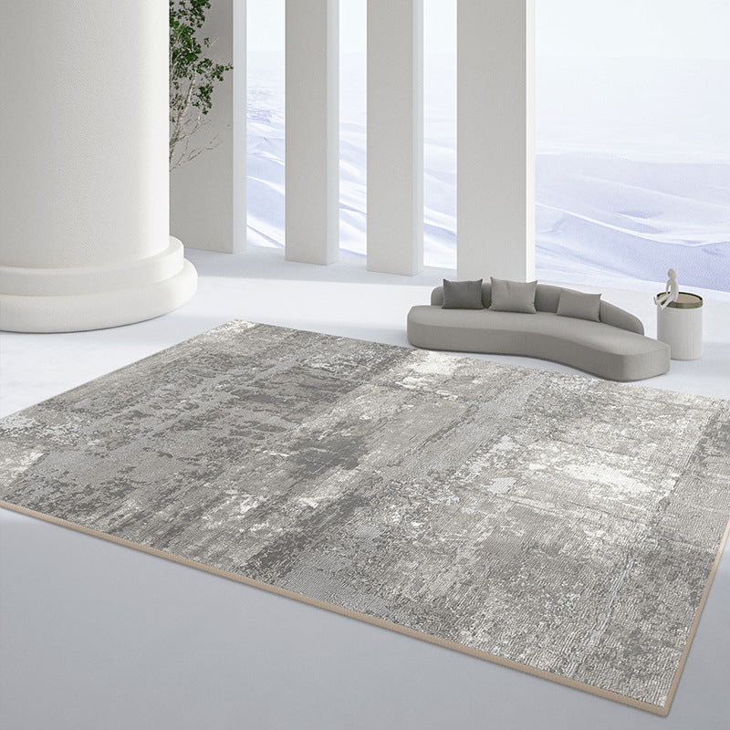 Alfombra industrial de marrón claro alfombra gráfica de alfombra gráfica resistente a manchas para salón para el salón