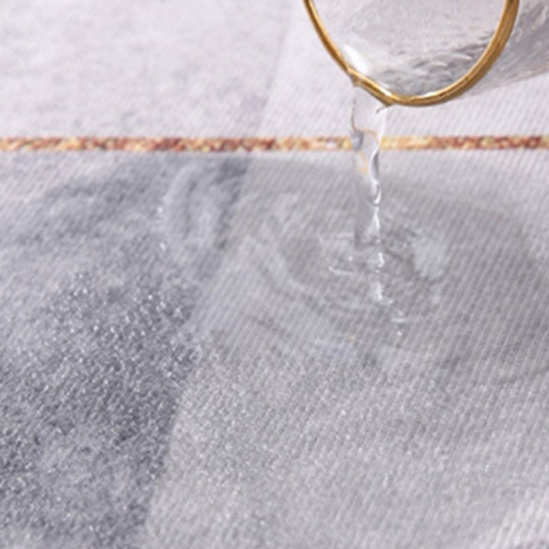 Modern Artistic Pattern Carpet Polyester Indoor Rug Non-Slip Backing Area Carpet for Home Decoration