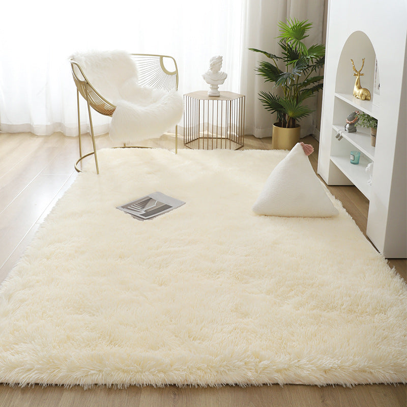 Tappeto per la zona di shag solido creativo poliestere tappeto per animali domestici per la decorazione della casa