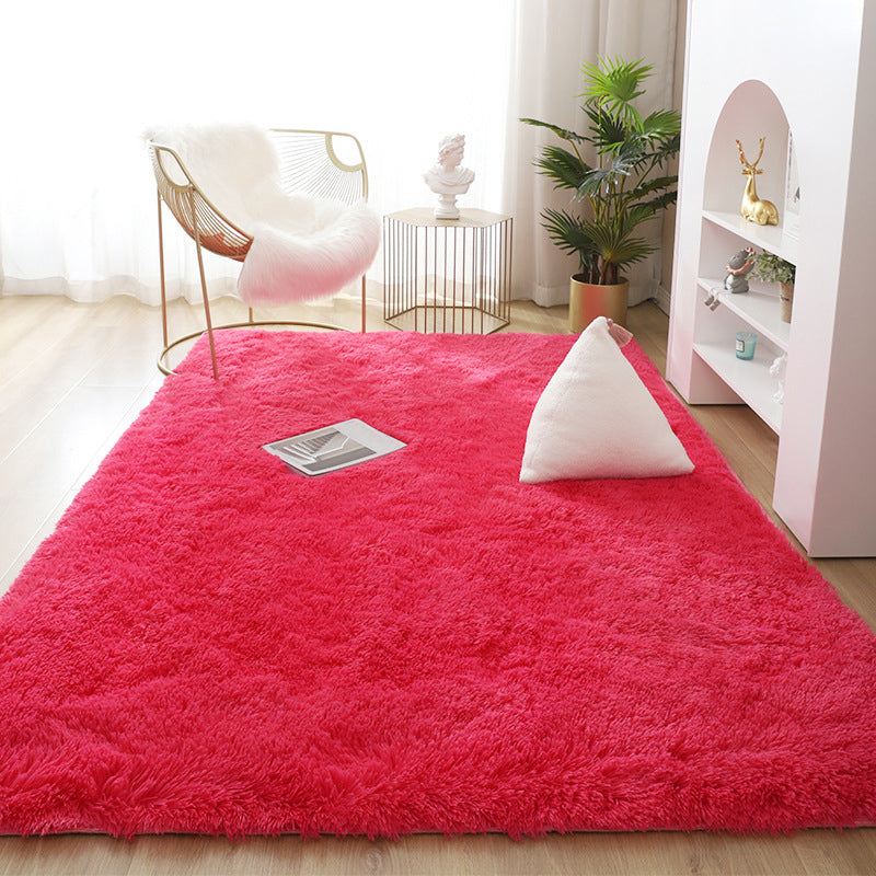 Tappeto per la zona di shag solido creativo poliestere tappeto per animali domestici per la decorazione della casa