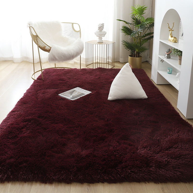 Tappeto per la zona di shag solido creativo poliestere tappeto per animali domestici per la decorazione della casa