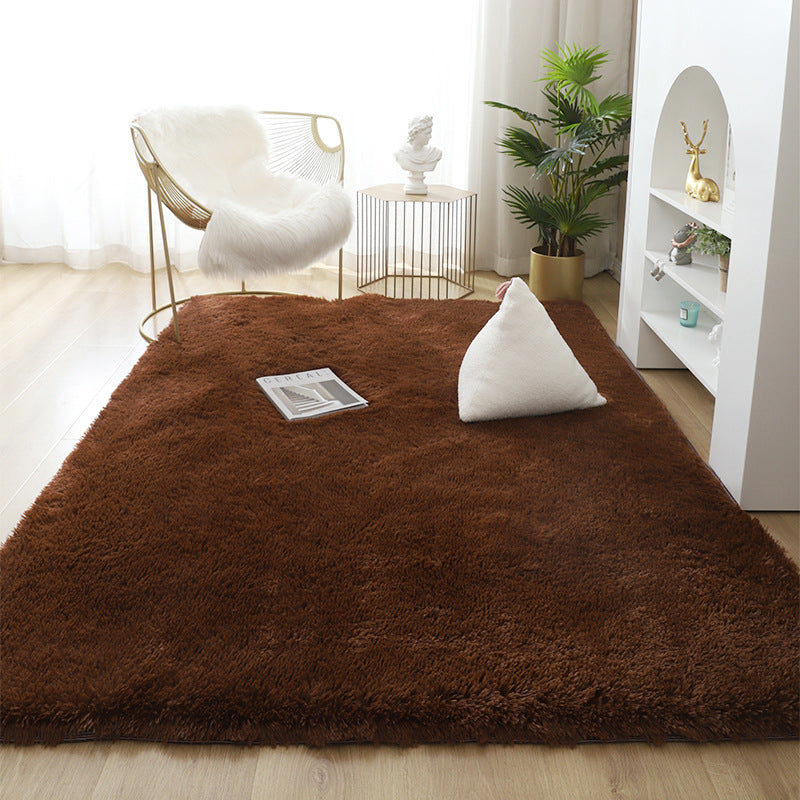 Tappeto per la zona di shag solido creativo poliestere tappeto per animali domestici per la decorazione della casa