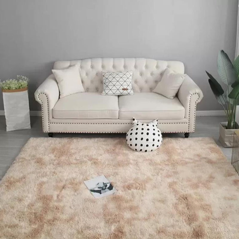 Casual stropdas kleurstof shag binnen tapijten polyester tapijt vlek resistent gebied tapijt voor woningdecoratie