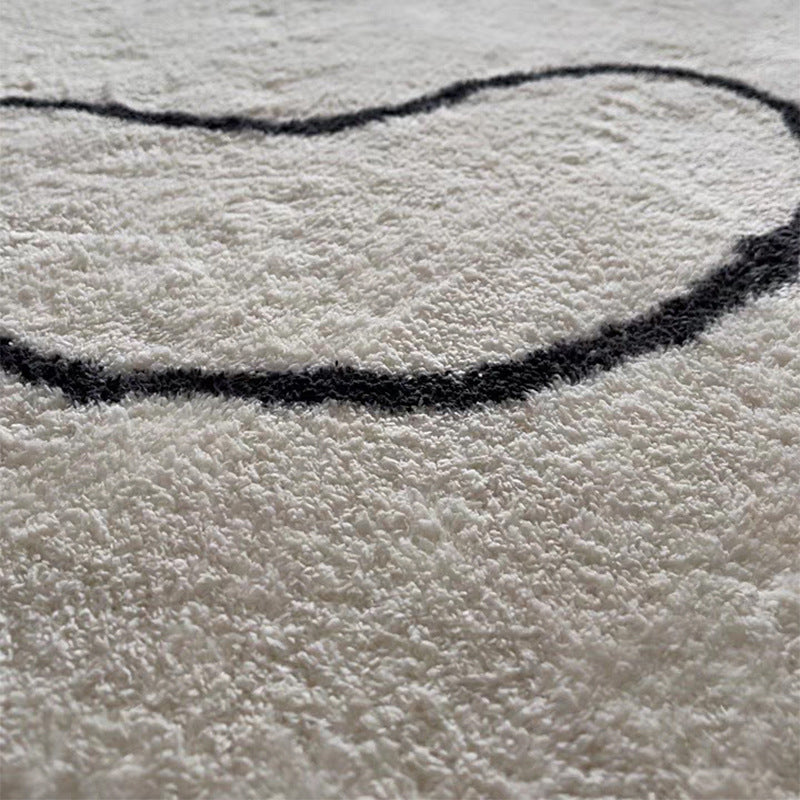 Alfombra simple de alfombra simple alfombra de alfombra resistente a la alfombra para sala de estar