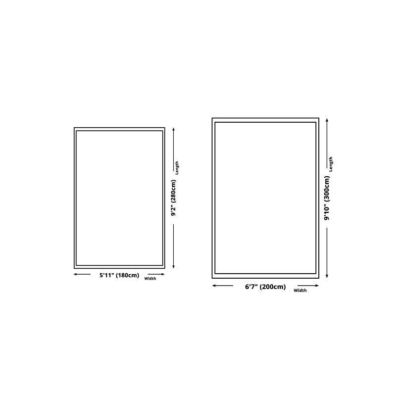 Light Blue Modern Rug Polyester Deer Indoor Rug Washable Rug for Living Room