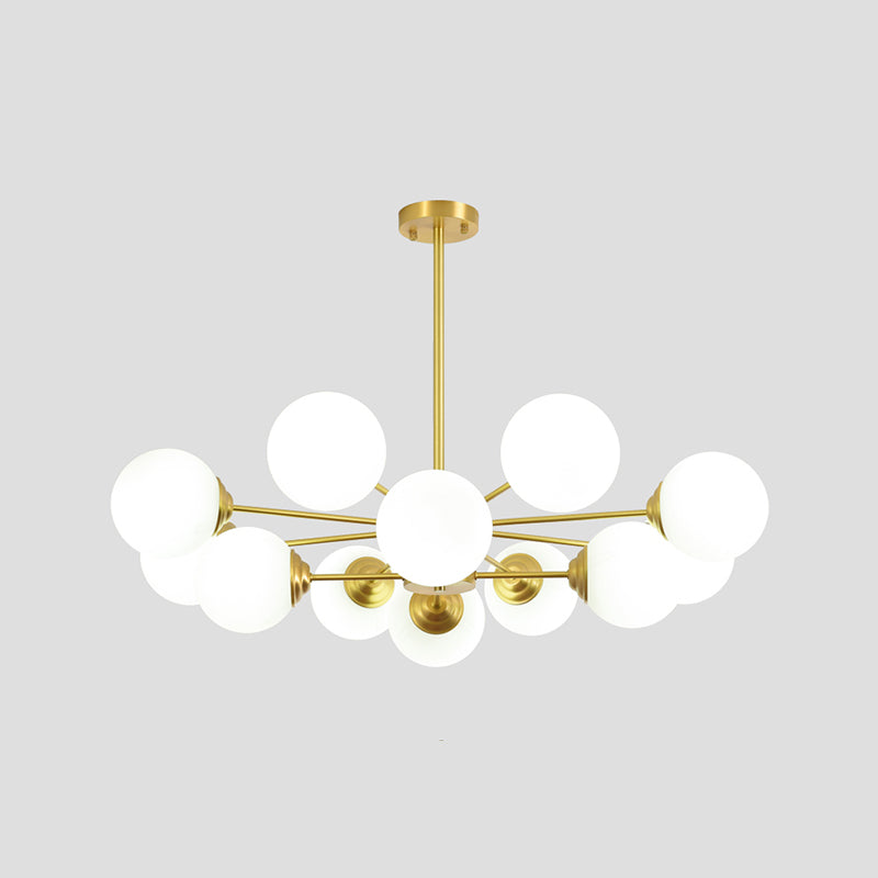 Lampade a lampadario moderne lampade a sospensione a sospensione multipla con tonalità di vetro