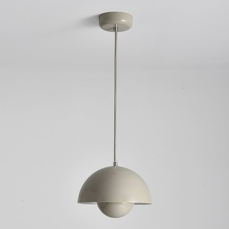 Luminaires pendentifs de style nordique 1 lumière minimaliste macaron suspendu
