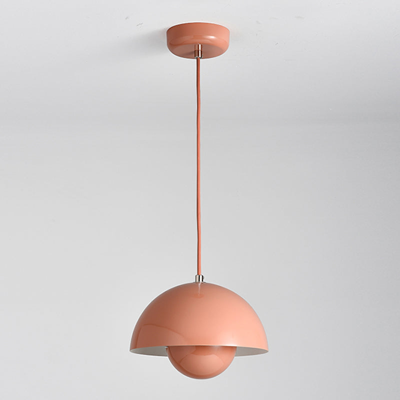 Luminaires pendentifs de style nordique 1 lumière minimaliste macaron suspendu