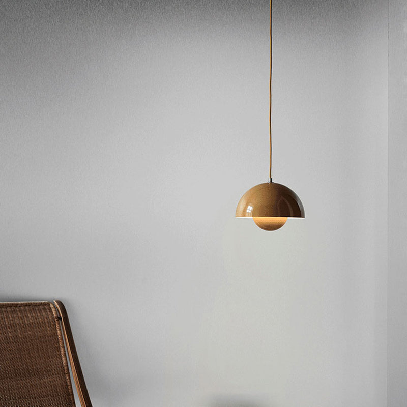 Luminaires pendentifs de style nordique 1 lumière minimaliste macaron suspendu