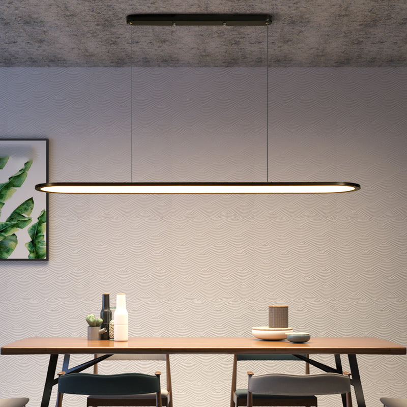 LED Pendant Light Dining Room Modern Simple Style Ceiling Hanging Lamp Fixture