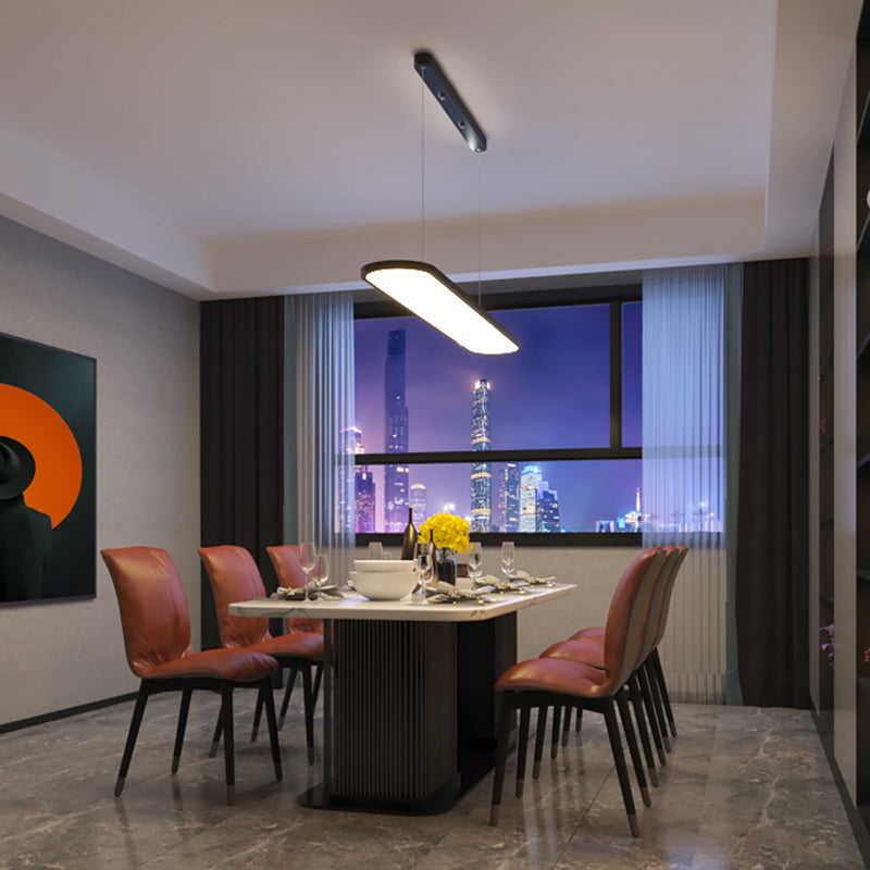 LED Pendant Light Dining Room Modern Simple Style Ceiling Hanging Lamp Fixture