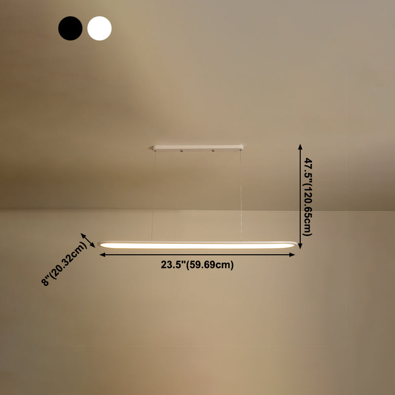 LED Pendant Light Dining Room Modern Simple Style Ceiling Hanging Lamp Fixture