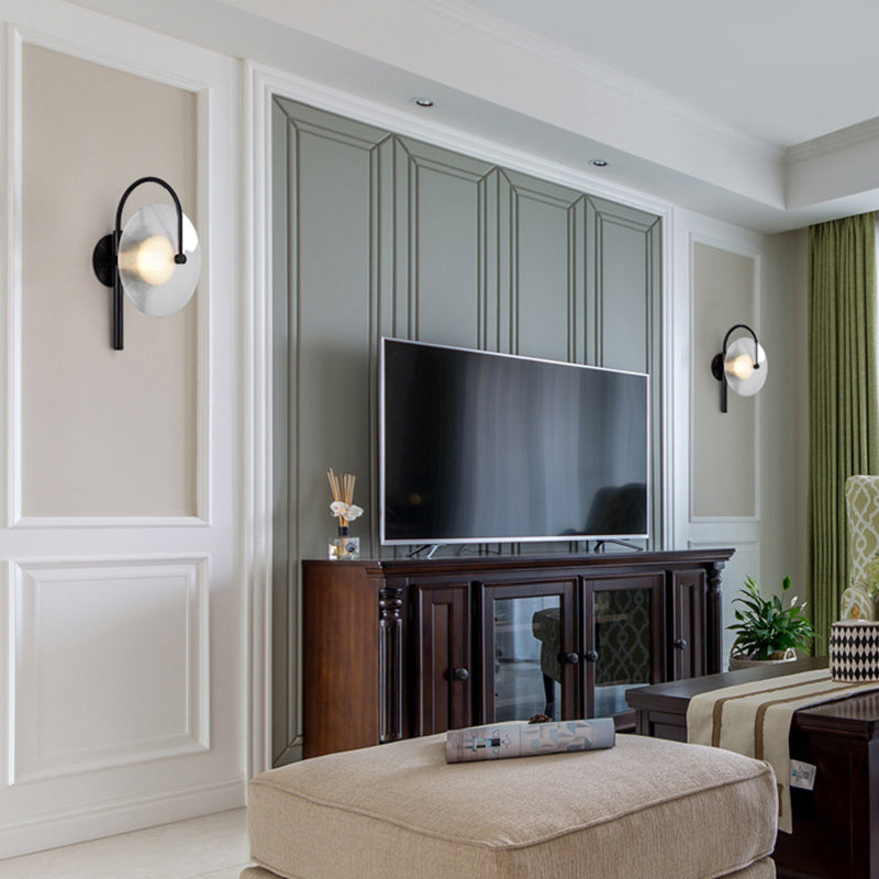 Applique murale en verre 1