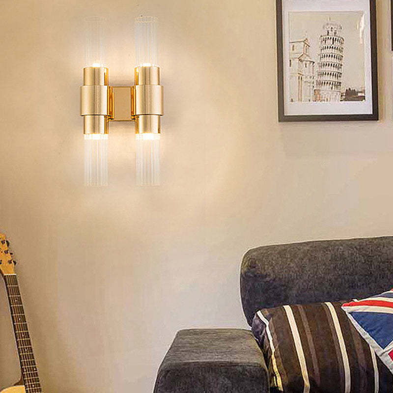 Salon en verre applique en verre