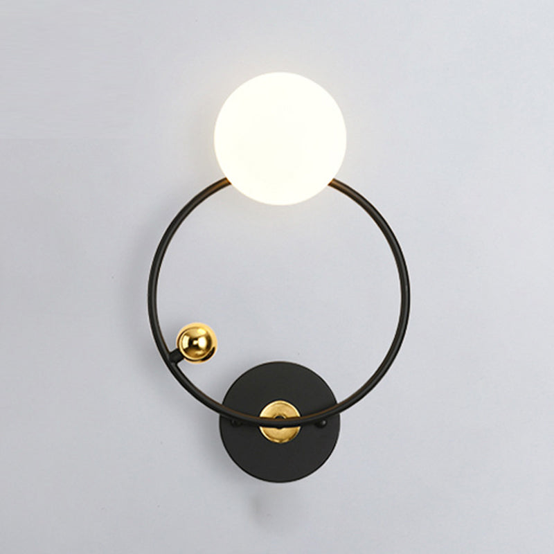 Salon en verre applique en verre moderne 1 luminaire mural mural de tête