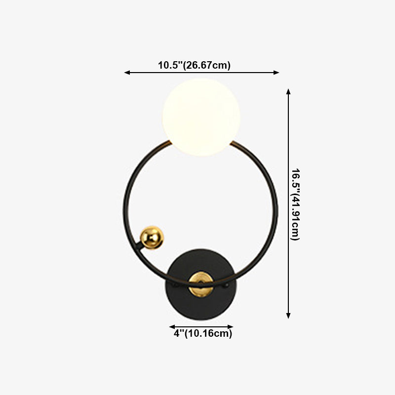 Salon en verre applique en verre moderne 1 luminaire mural mural de tête