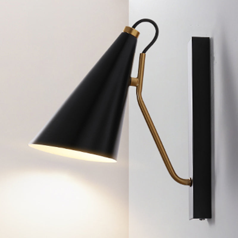 Application murale de la chambre Métal postmoderne 1 tête d'éclairage d'éclairage mural mural