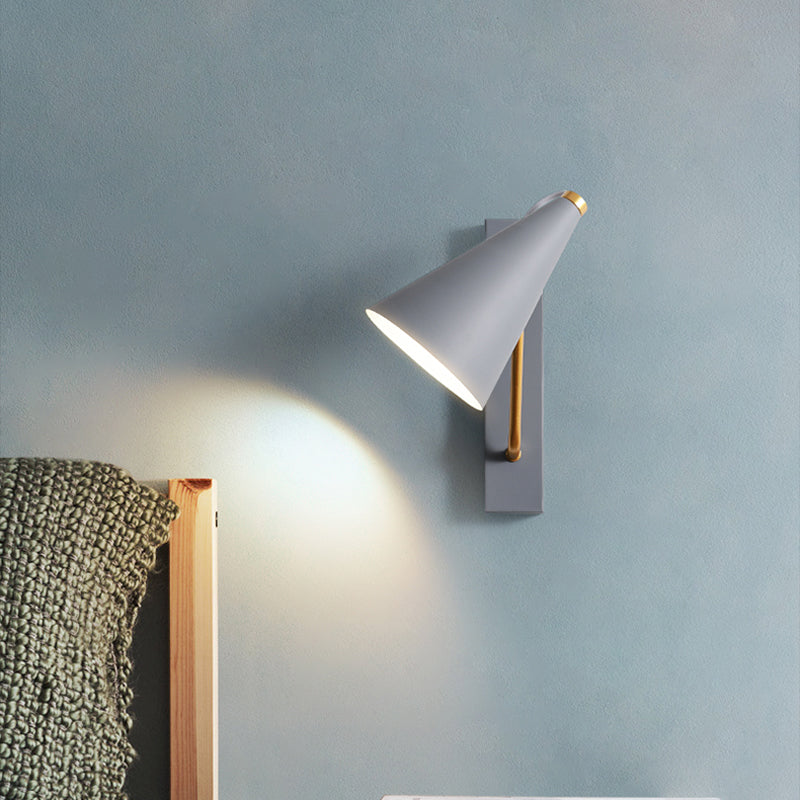 Application murale de la chambre Métal postmoderne 1 tête d'éclairage d'éclairage mural mural