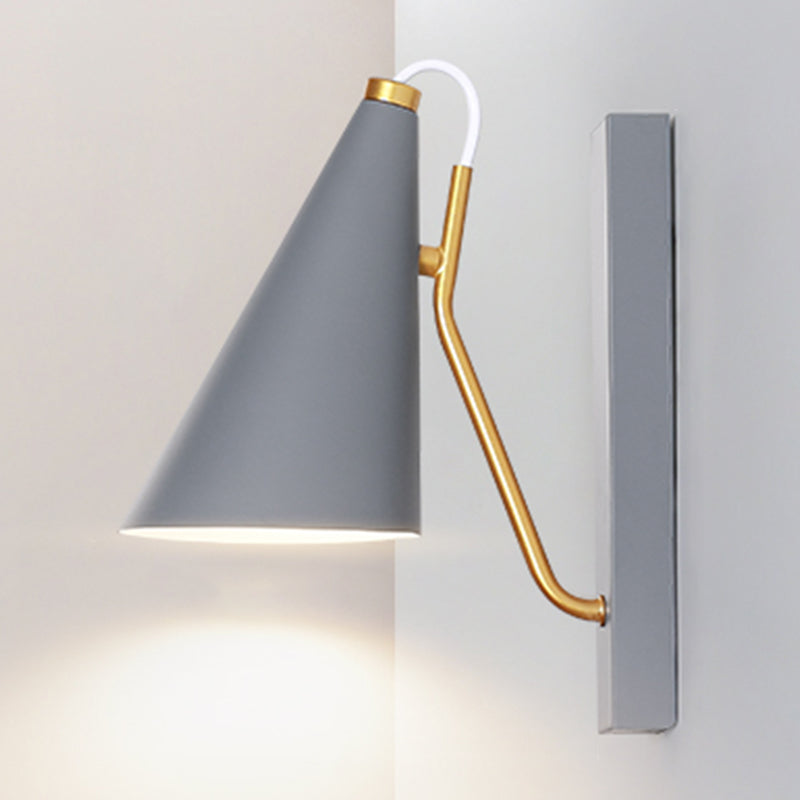 Application murale de la chambre Métal postmoderne 1 tête d'éclairage d'éclairage mural mural