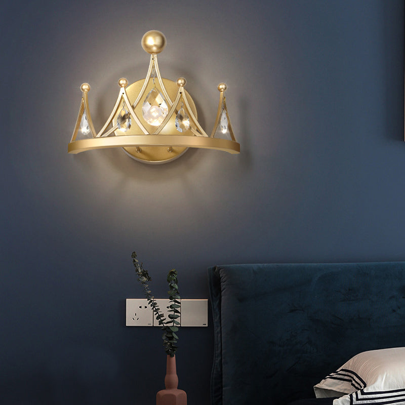 Postmoderne 1 Tête Murce Conce Golden Mur Murd Lightture pour le salon