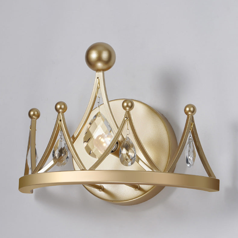 Postmoderne 1 Tête Murce Conce Golden Mur Murd Lightture pour le salon