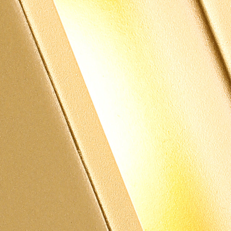 Postmodern Metal Wall Sconce 2 Head Wall Mounted Light Fixture for Bedroom