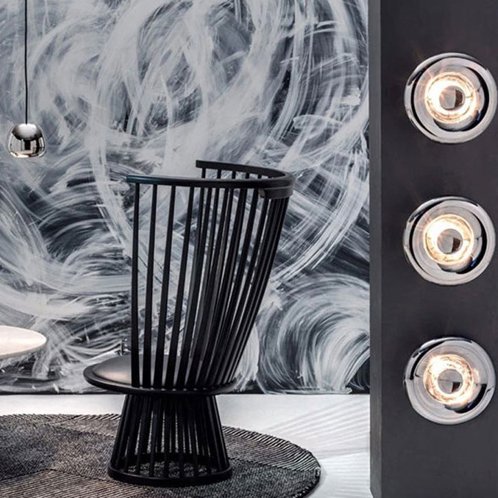 Postmodern Metal Wall Sconce Single Head Wall Mounted Light Fixture for Living Room