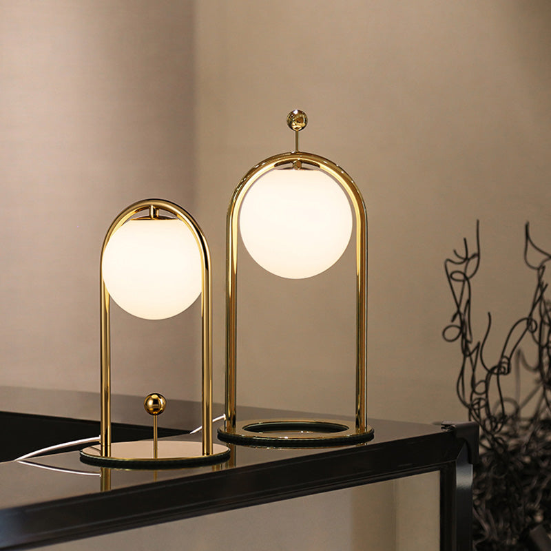 Noordse oogverzorgingstafellamp moderne stijl glazen bureau licht voor studeerkamer