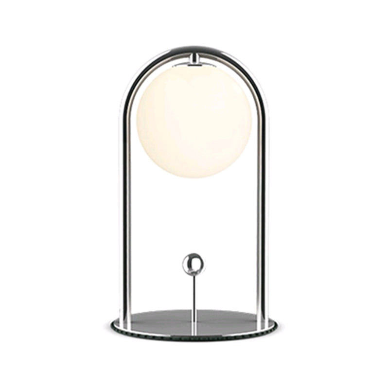 Lampada da tavolo da tavolo per occhio nordico Modern Distanza di vetro per la camera da letto dello studio