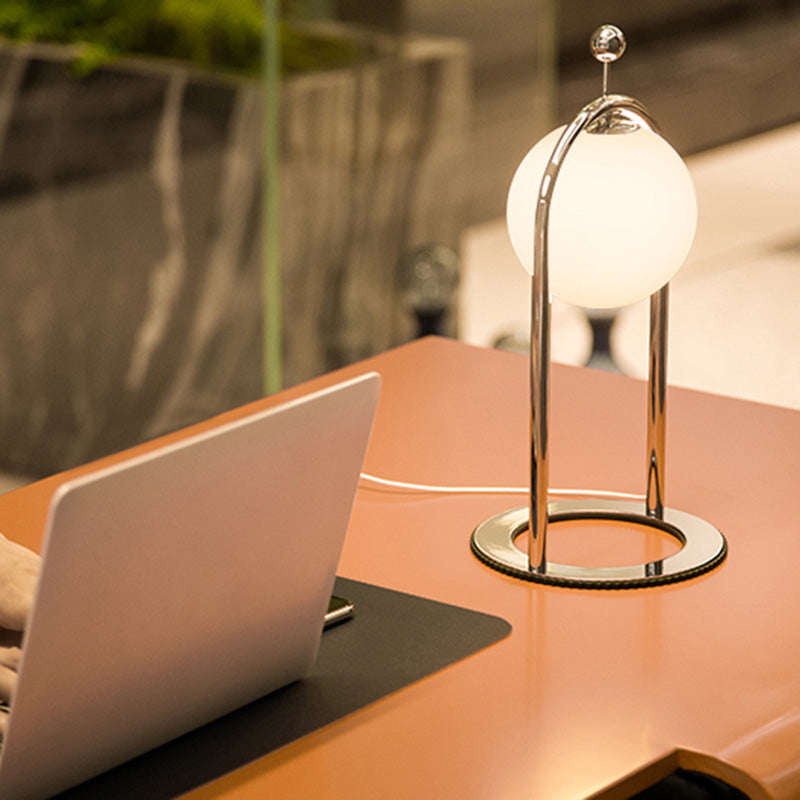 Noordse oogverzorgingstafellamp moderne stijl glazen bureau licht voor studeerkamer