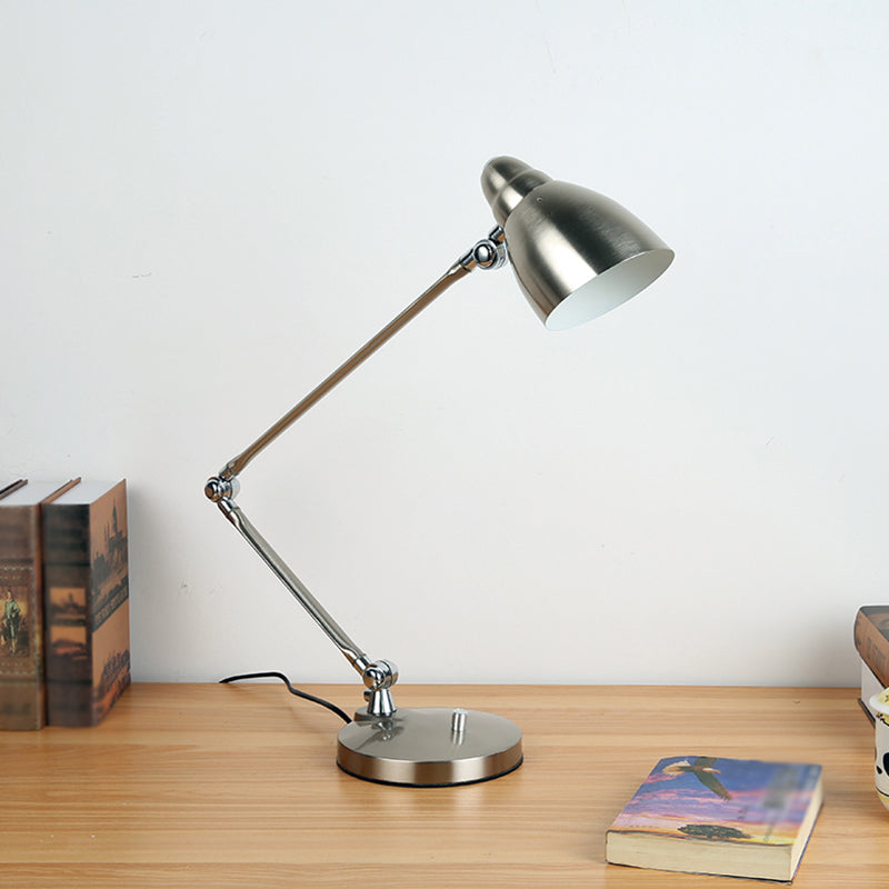 Postmoderne decoratieve bureaulamp Modern stalen tafellicht voor kantoorbed